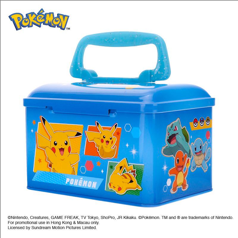 Pokémon 手挽式鐵盒錢箱