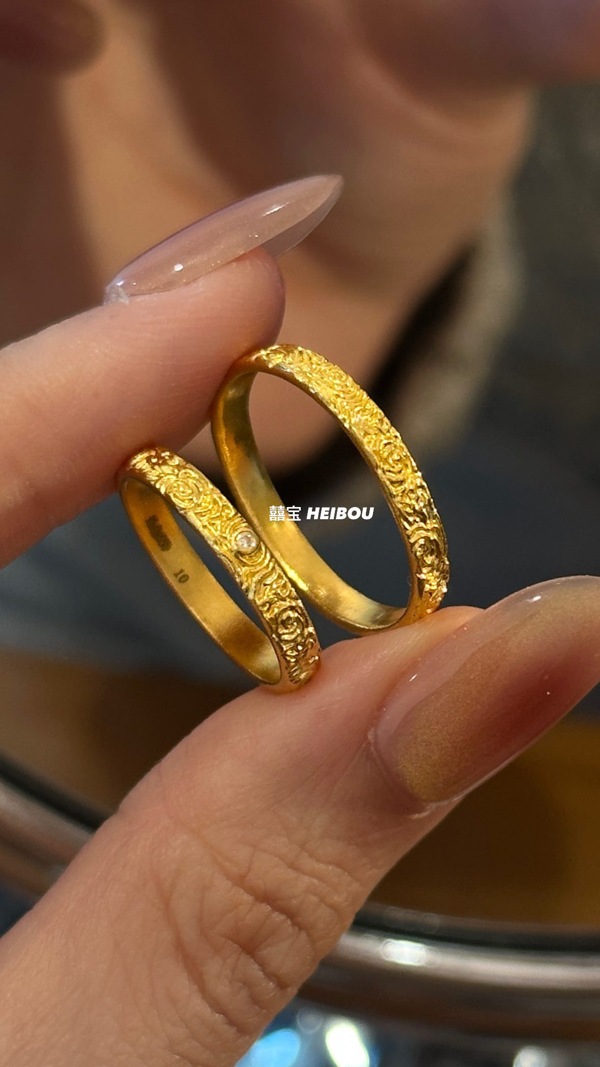 【5G实心】玫瑰花园系列（情侣对戒）