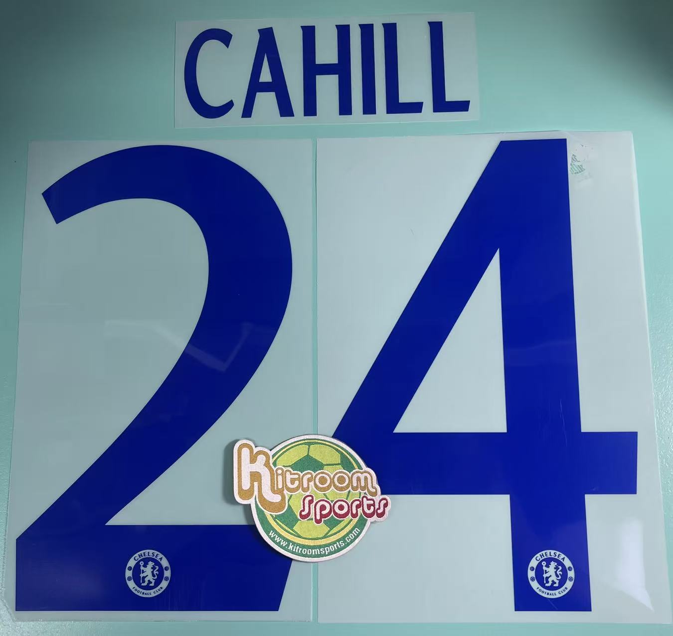 2013-15 Chelsea Away UCL Nameset #24 CAHILL