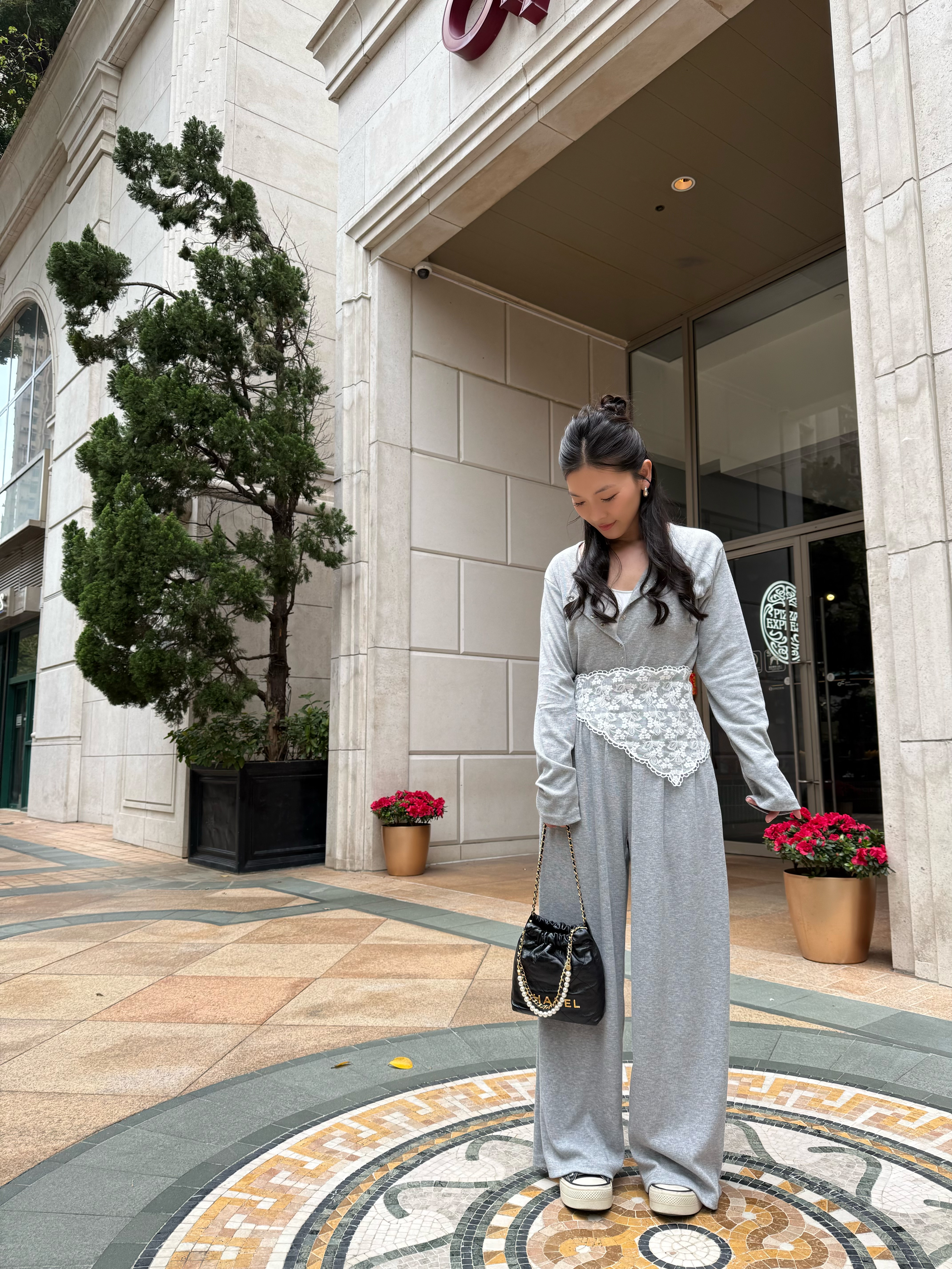 F09 啪鈕外套+褲Set