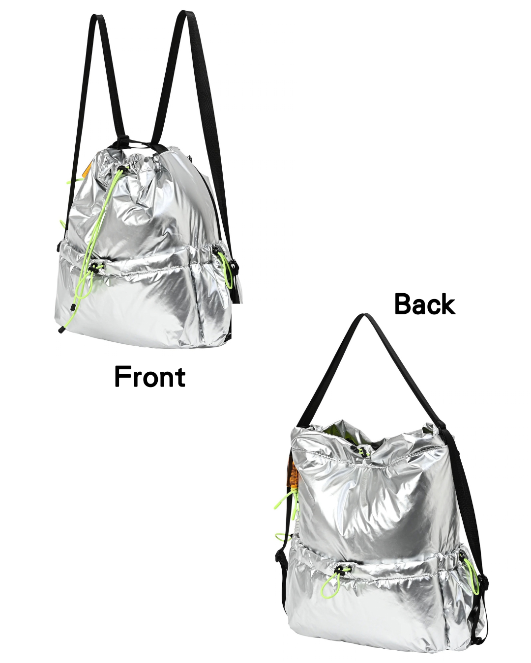 日本代購【 2026新商品 日本直送 KIU 側孭袋 / 索繩背囊 Puffy 2WAY Shoulder Bag & Napsack 】﻿
