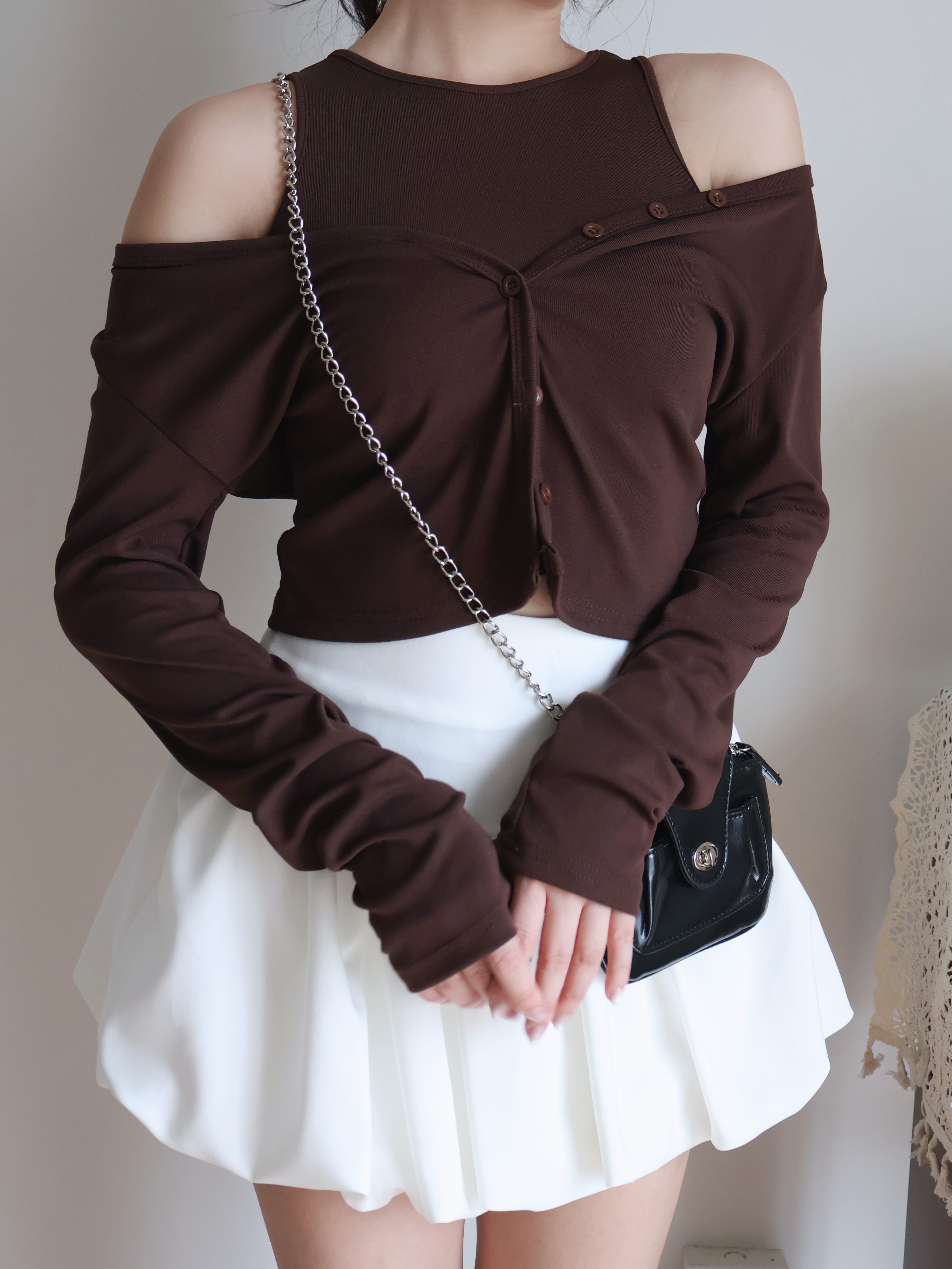 Eden Two-piece Set | Brown