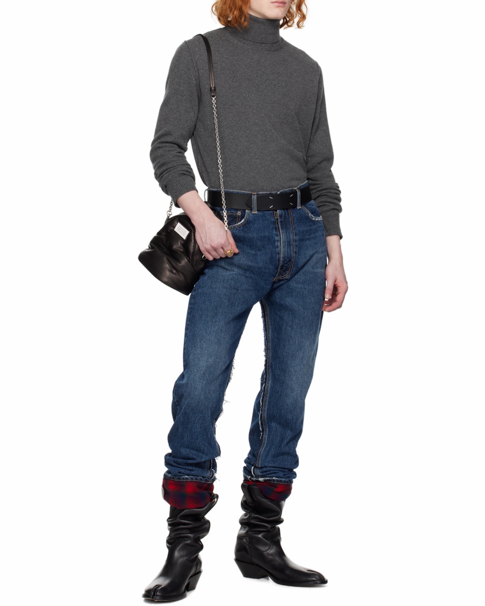 Maison Margiela 女士 數字logo襯墊雙肩包均碼碼17cm*12cm*21cm 