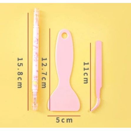 手帳工具-𠝹刀點點膠鏟子3件套裝 (S295)  🚛 送貨方式請選(2)