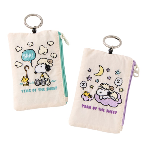 🌸 【預訂】伸縮Card Case - Snoopy Year of the SHEEP Series
