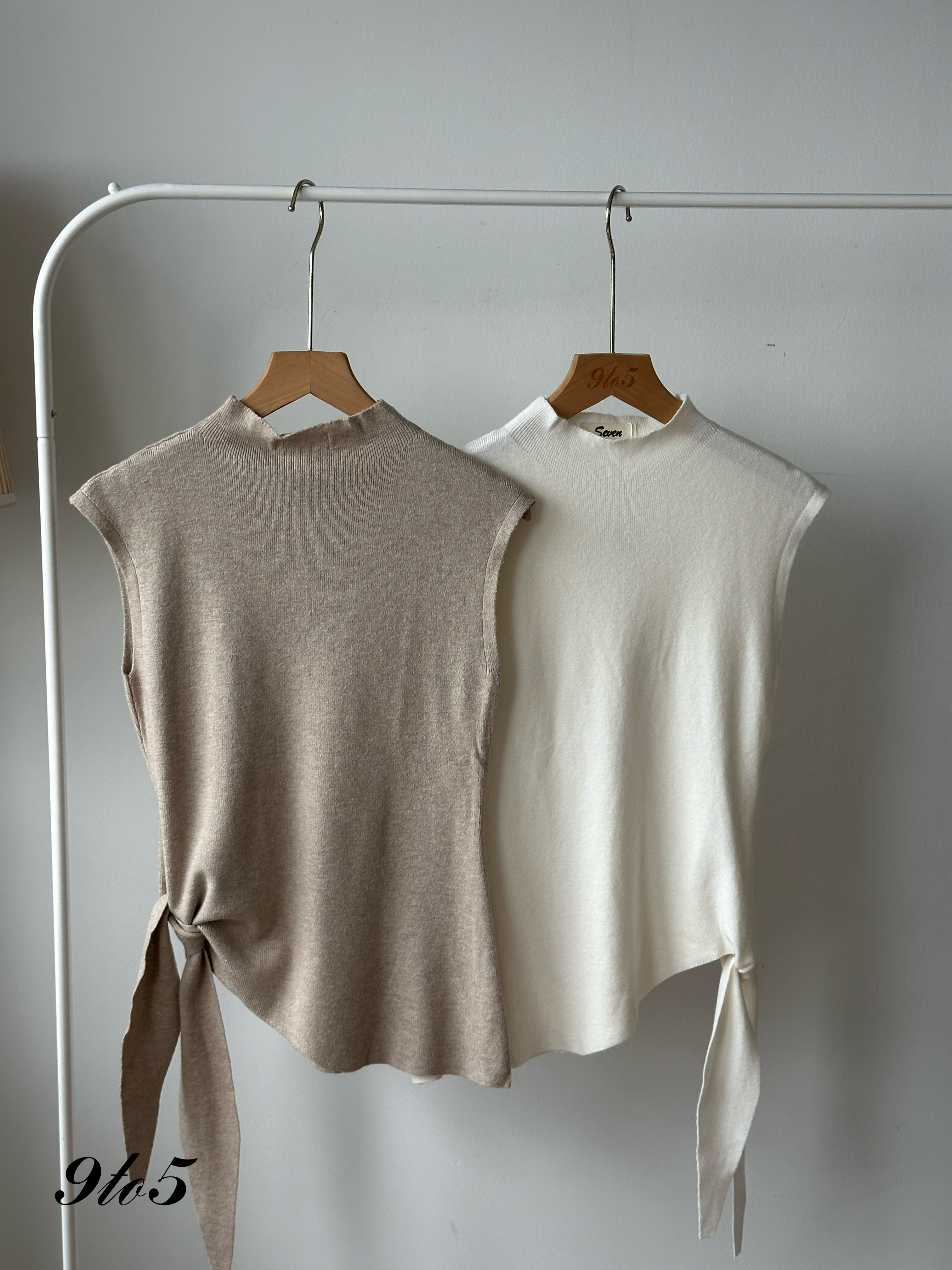 T4065 Mock Neck Knit Top - 4 Colors 