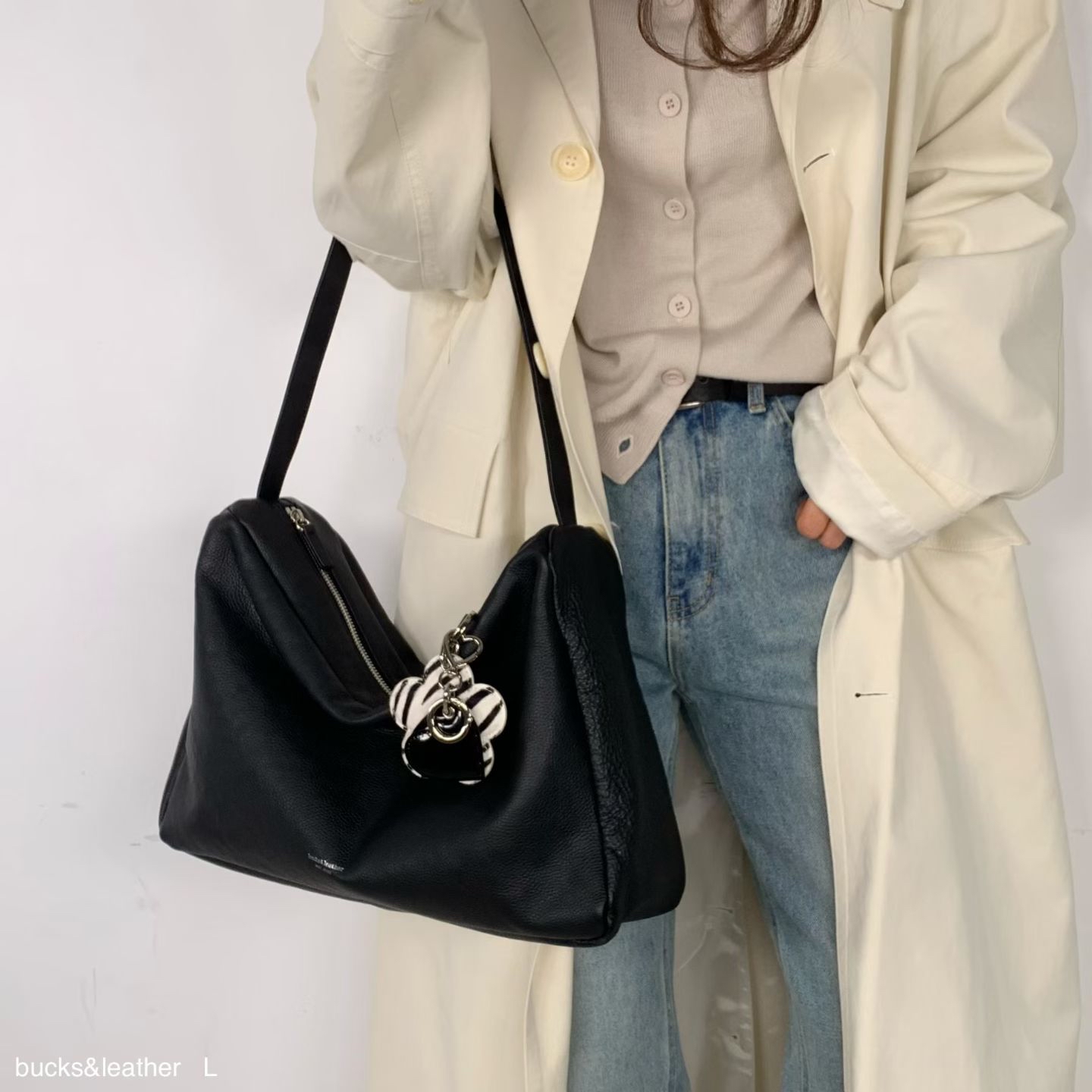 【26SS】 預訂_Porter Bag L By Bucks & leather