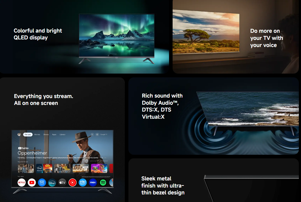 Xiaomi 32-Inch A Pro Series 2026 QLED Google TV (L32MB-APSEA)