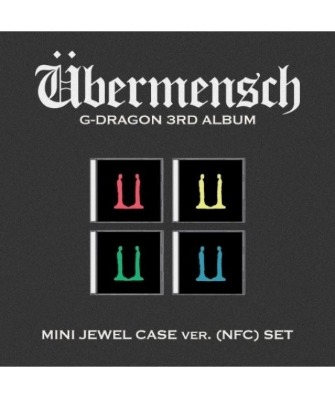 BIGBANG - G-DRAGON - 3RD FULL ALBUM [ÜBERMENSCH] - MINI JEWEL VER.