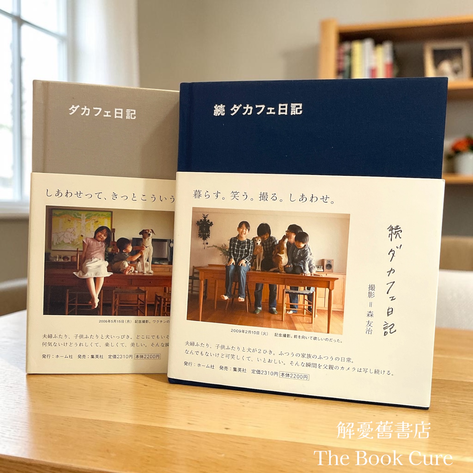ダカフェ日記、続ダカフェ日記 / 森友治 著