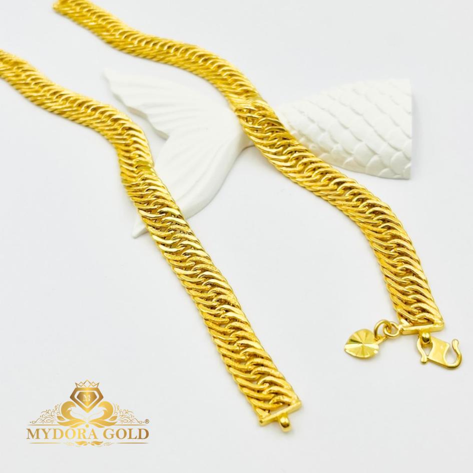 MYDORA Rantai Tangan Kait 3 | Emas 916