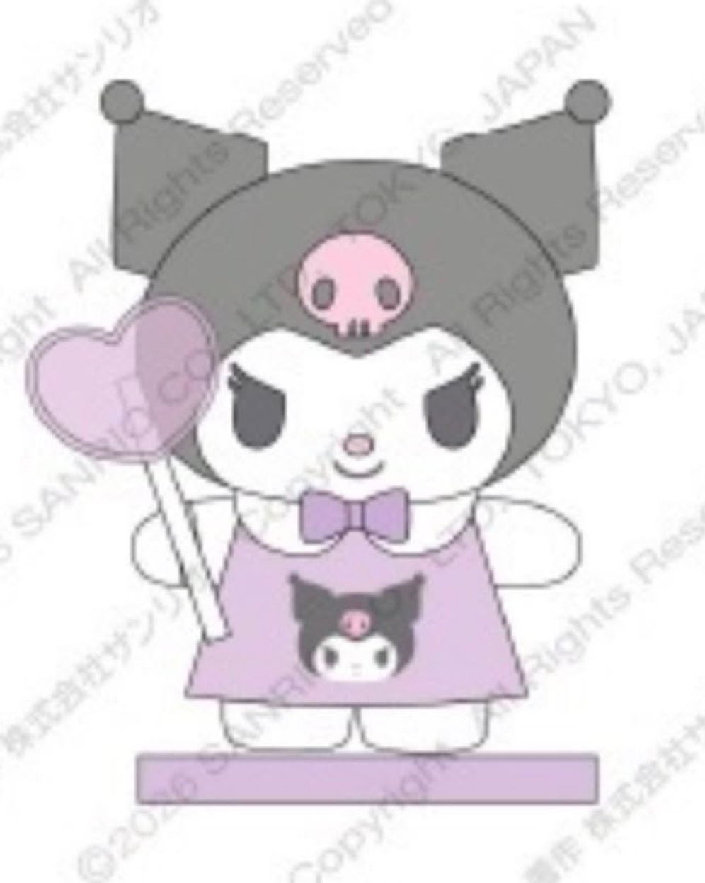 預訂 | 日本版 Sanrio 愛心磁石站立植絨公仔