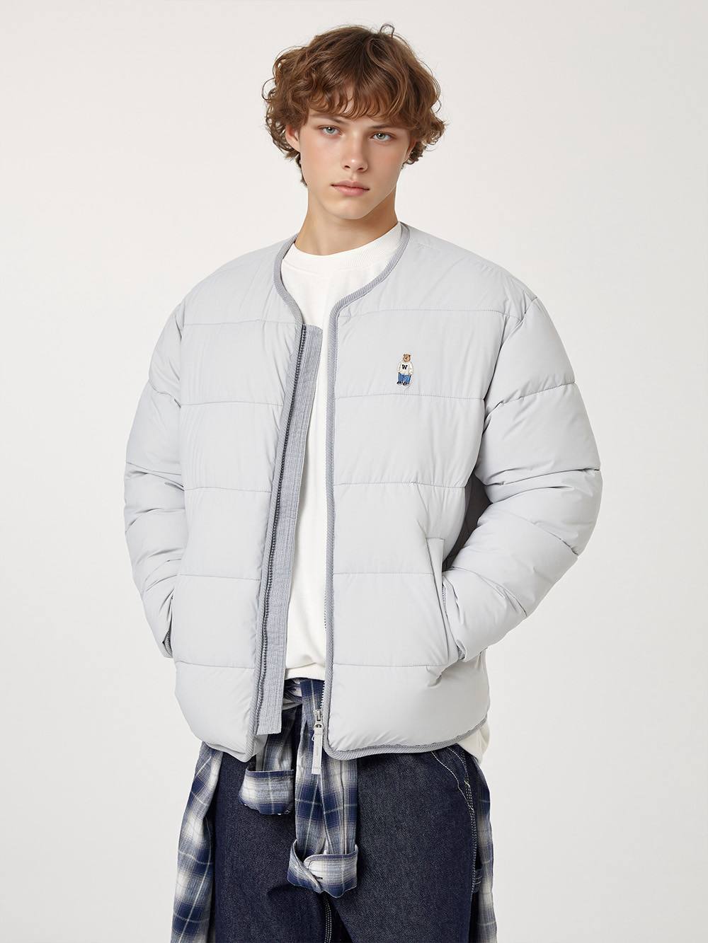 🇰🇷Whoau 小熊羽绒服