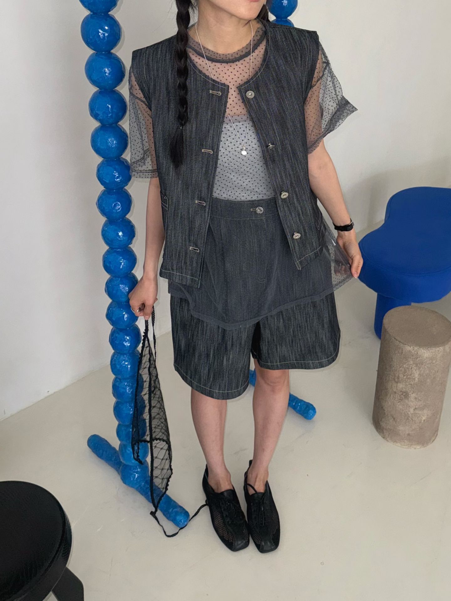 221418 點點紗Tee