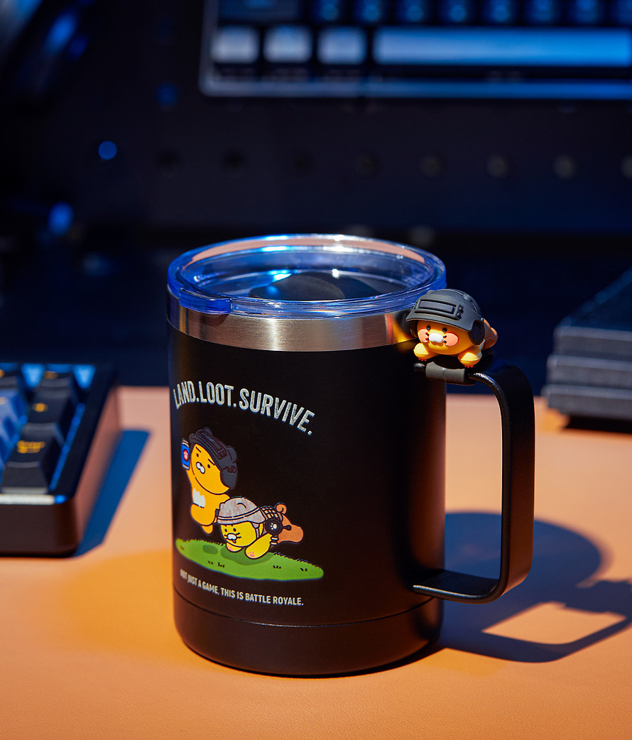 PUBG Battlegrounds X Kakao Friends Ryan & 春植 不鏽鋼杯 (300ml)
