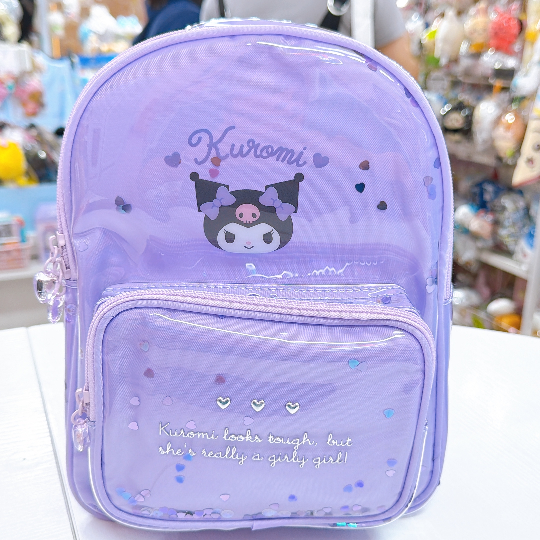 日本直送肉桂狗kuromi膠背囊