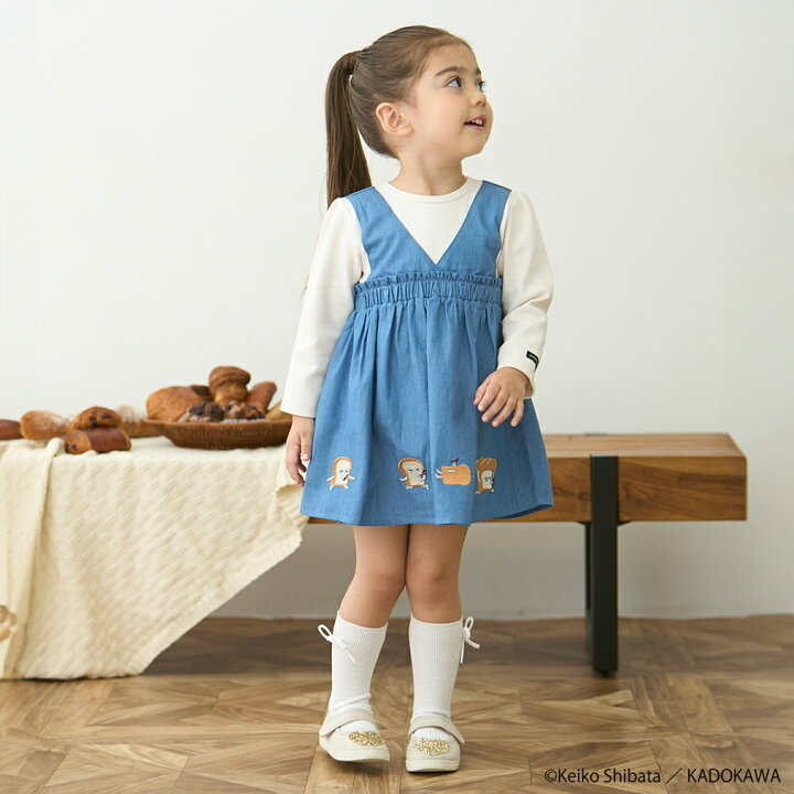 B0034  麵包小偷上衣裙