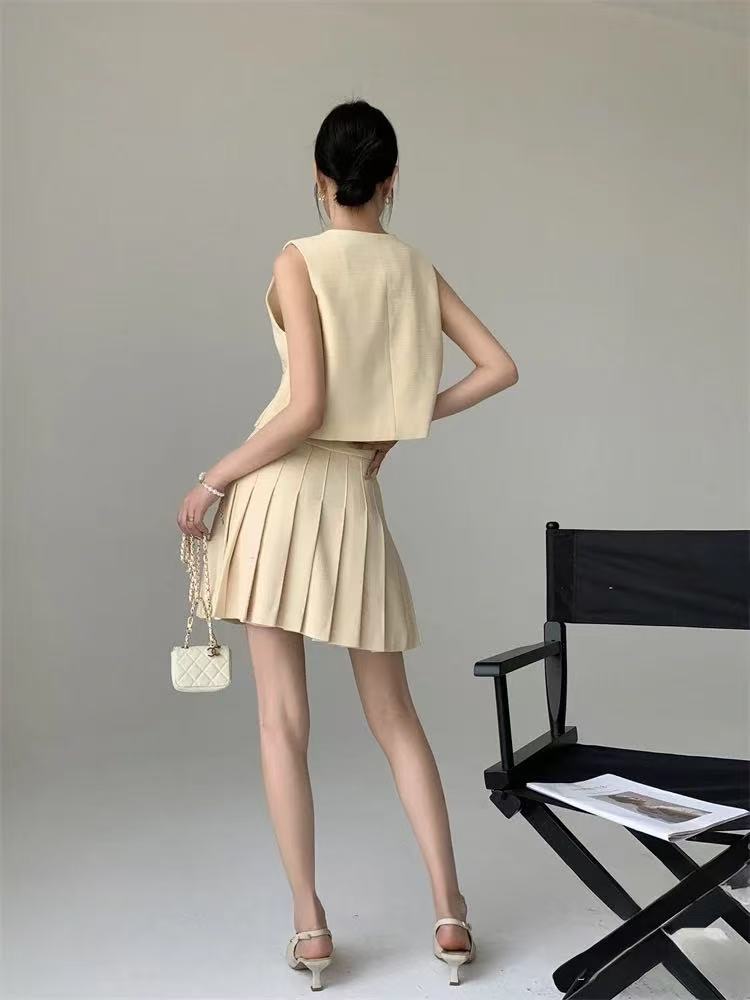 ST243小香马甲套装