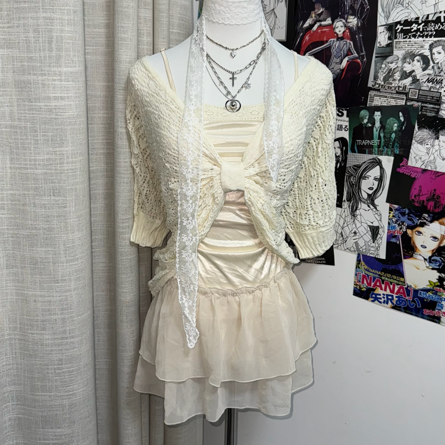 Crochet Tie-Front Shrug