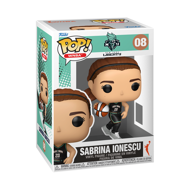 📦訂購 美國代購 Funko POP! WNBA Sabrina Ionescu (Explorer Edition Uniform) Figure 紐約自由人 模型