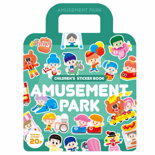 PinkA 果凍貼紙書