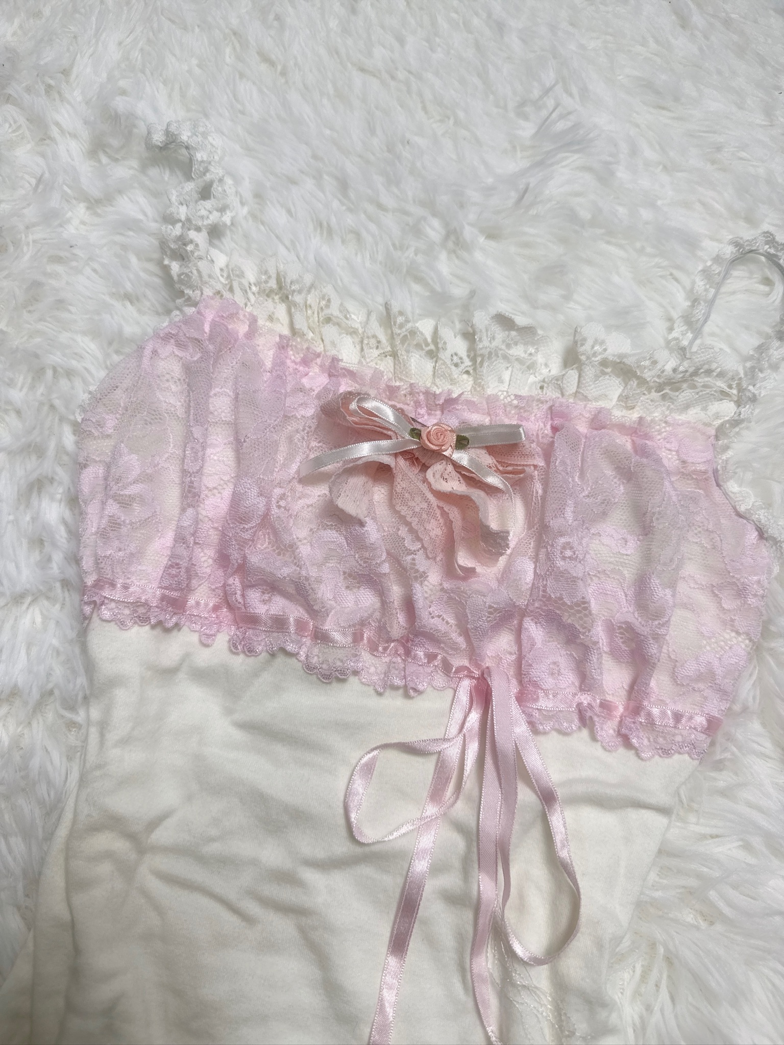 Angel Lace Rose Remade Camisole