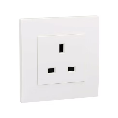 施耐德 元雅 白 13A單蘇 插座