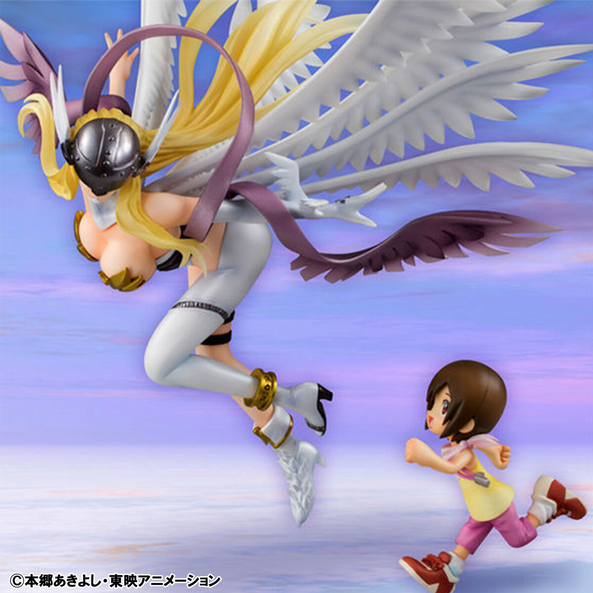 G.E.M.系列 數碼暴龍 Digimon 01大冒險 天女獸&八神光 Figure 再販 #P-DMF0037 [MegaHouse] (PRE-ORDER) [2026/08]