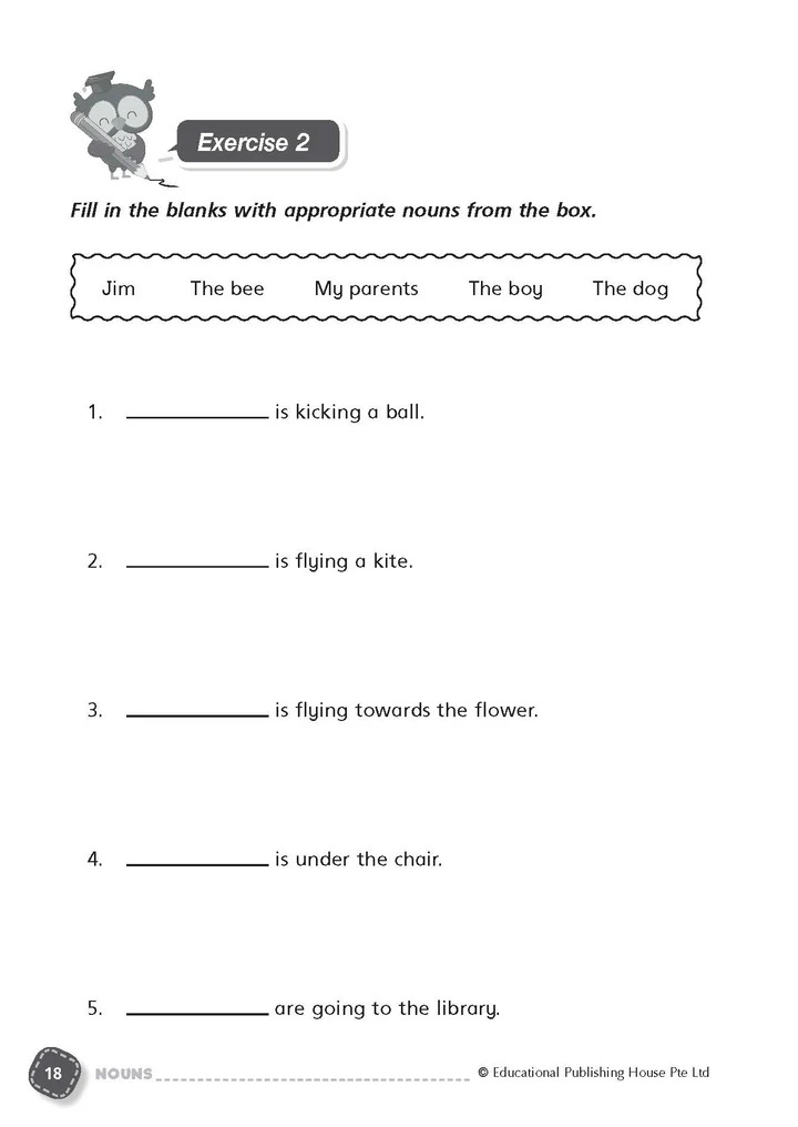 Primary 1 Grammar Guide