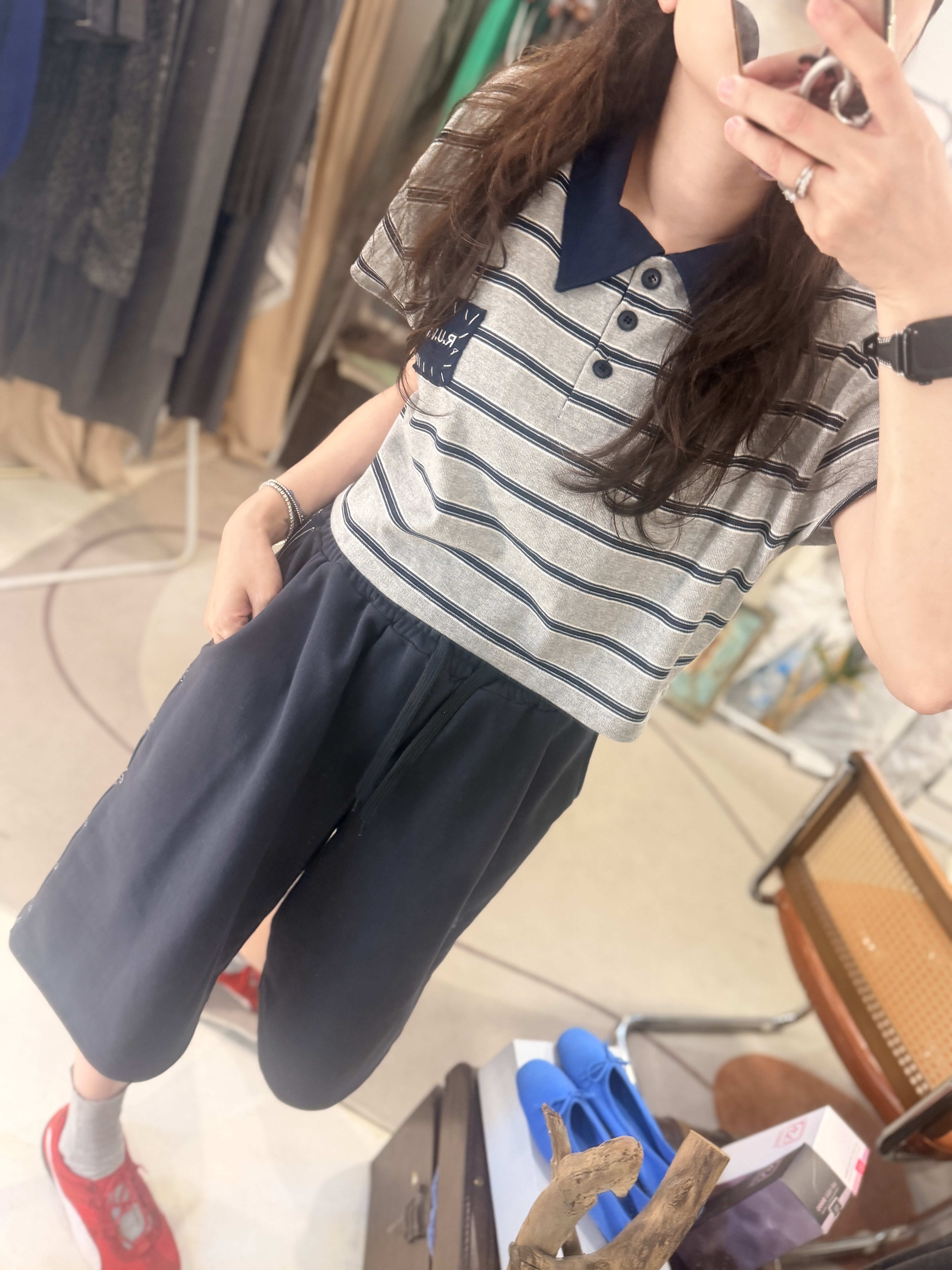 Shortest polo shirt