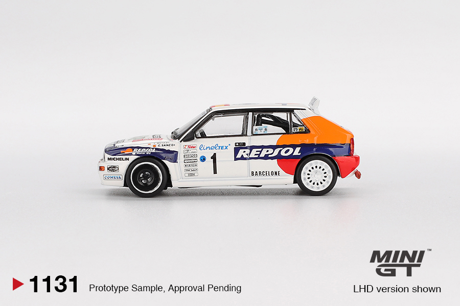 Mini GT 1/64  Lancia Delta HF Integrale Evoluzione #1 1993 Rallye Monte-Carlo - MGT01131-BL