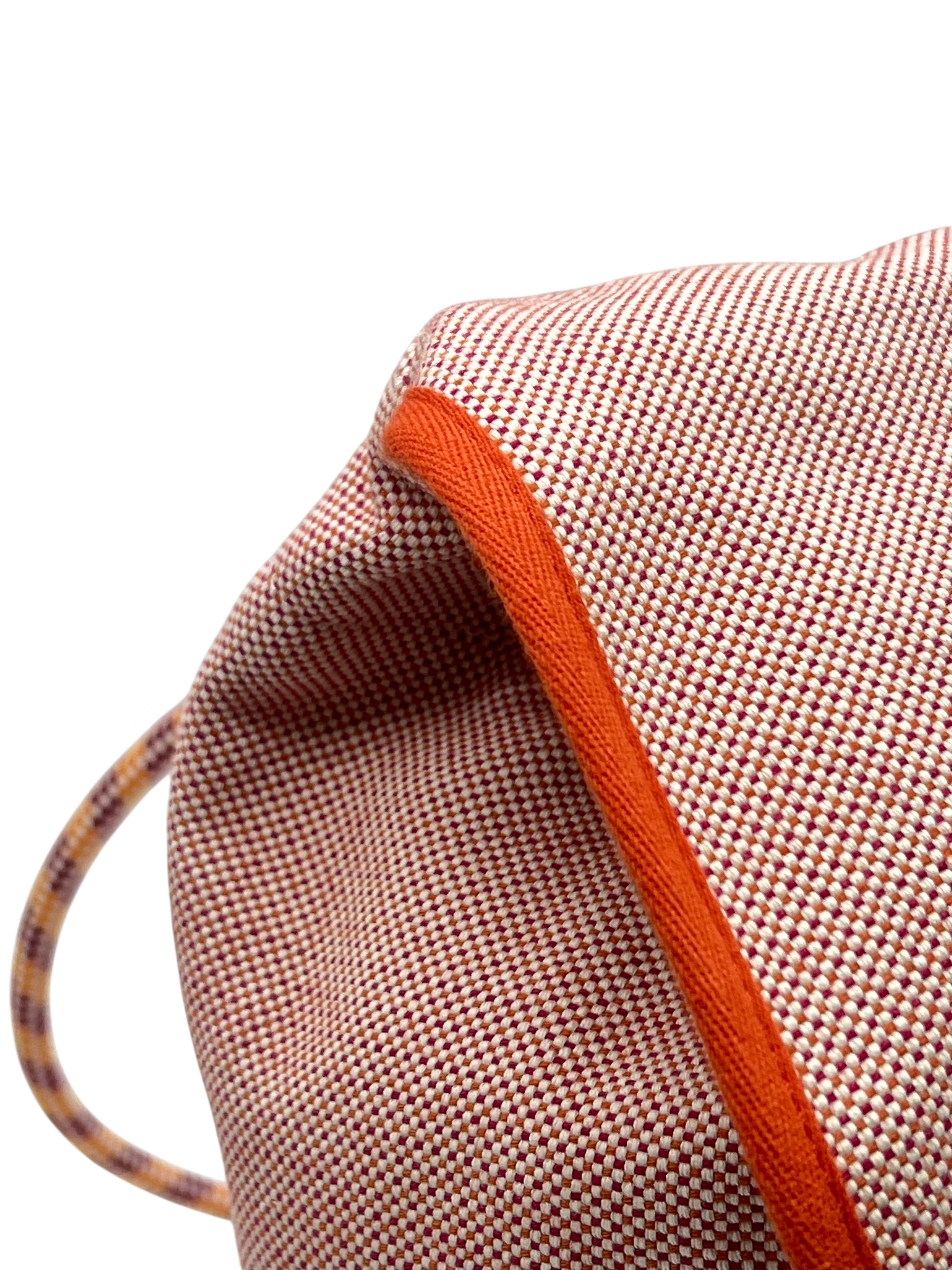 Pre-Owned HERMÉS Les Cabanes Canvas Backpack / Product Code: 26051912