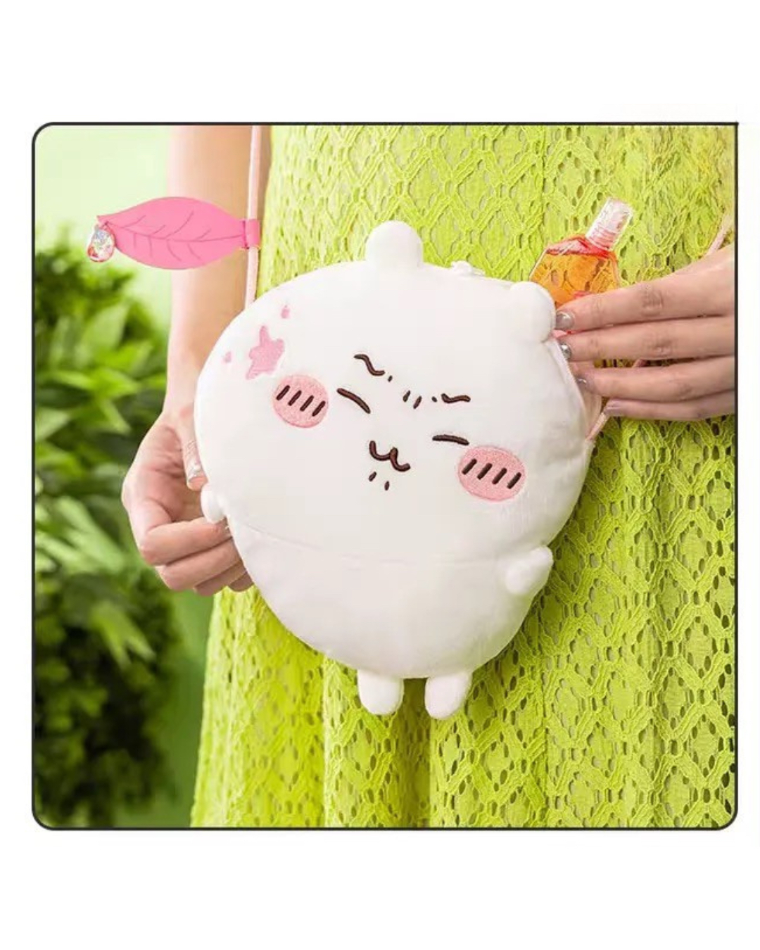 【C賞】2026年Chiikawa一番賞- Chiikawa毛公仔斜肩包 （眼藥水）