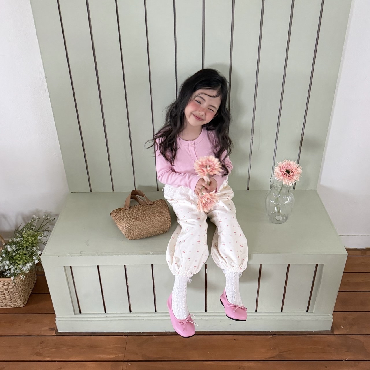 Ninibello | Cardigan (blue/Pink M100-110)