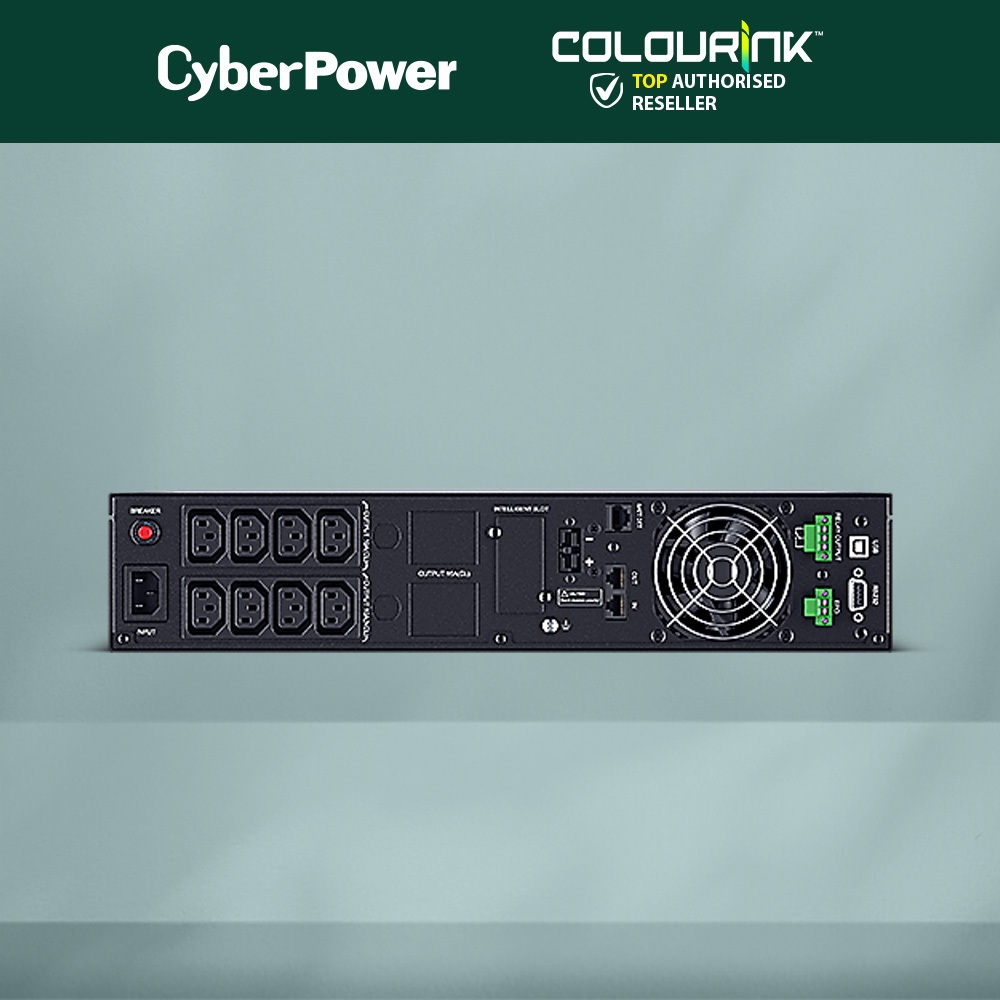 CyberPower Online OLS2000ERT2UA 1800W Pure SineWave Smart Backup Battery AVR Surge Protector for Server NAS DVR