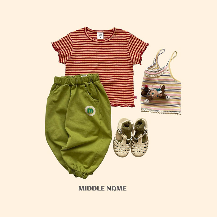 🇰🇷middle name 長褲