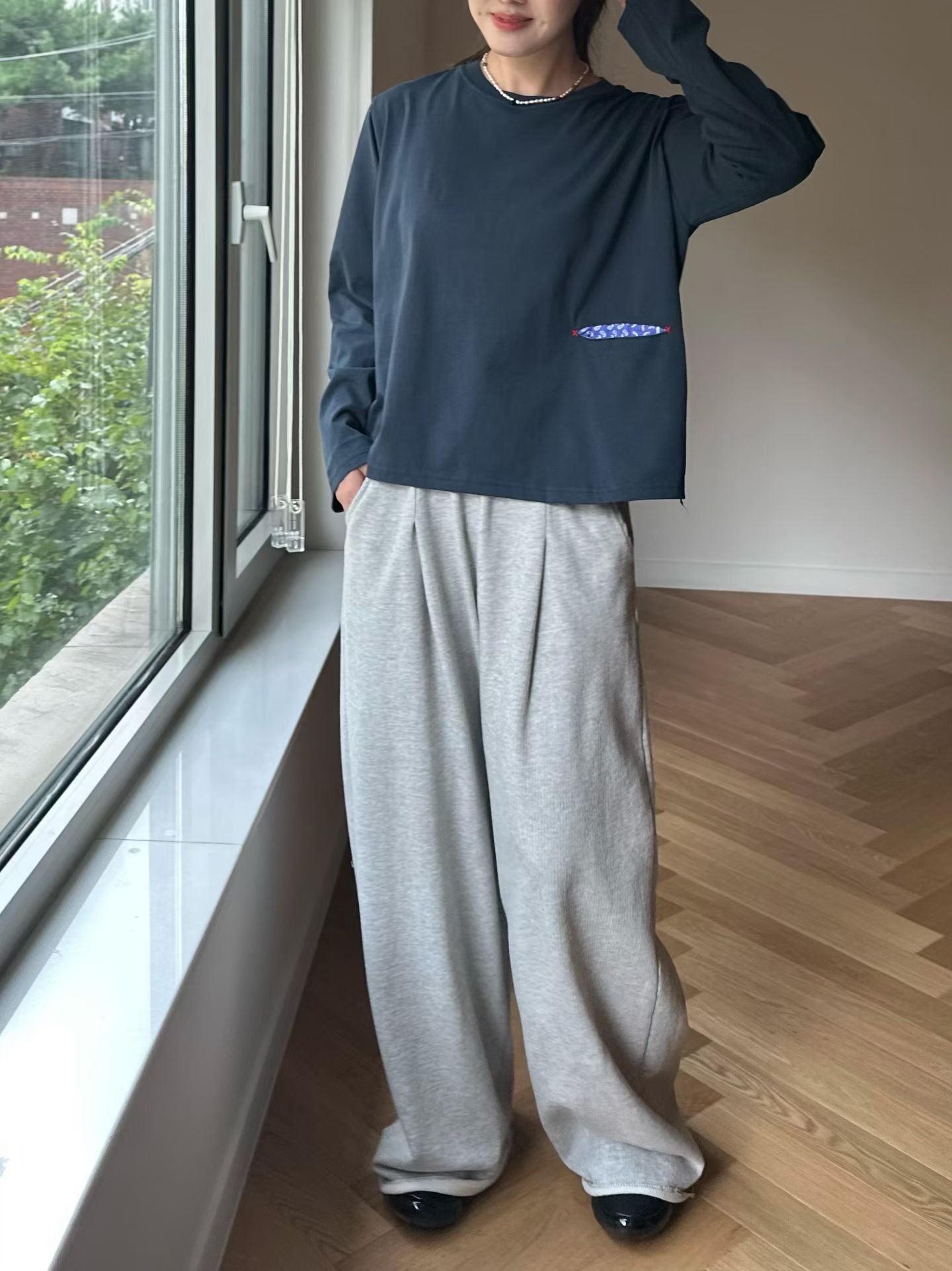 立體袋靚棉Tee