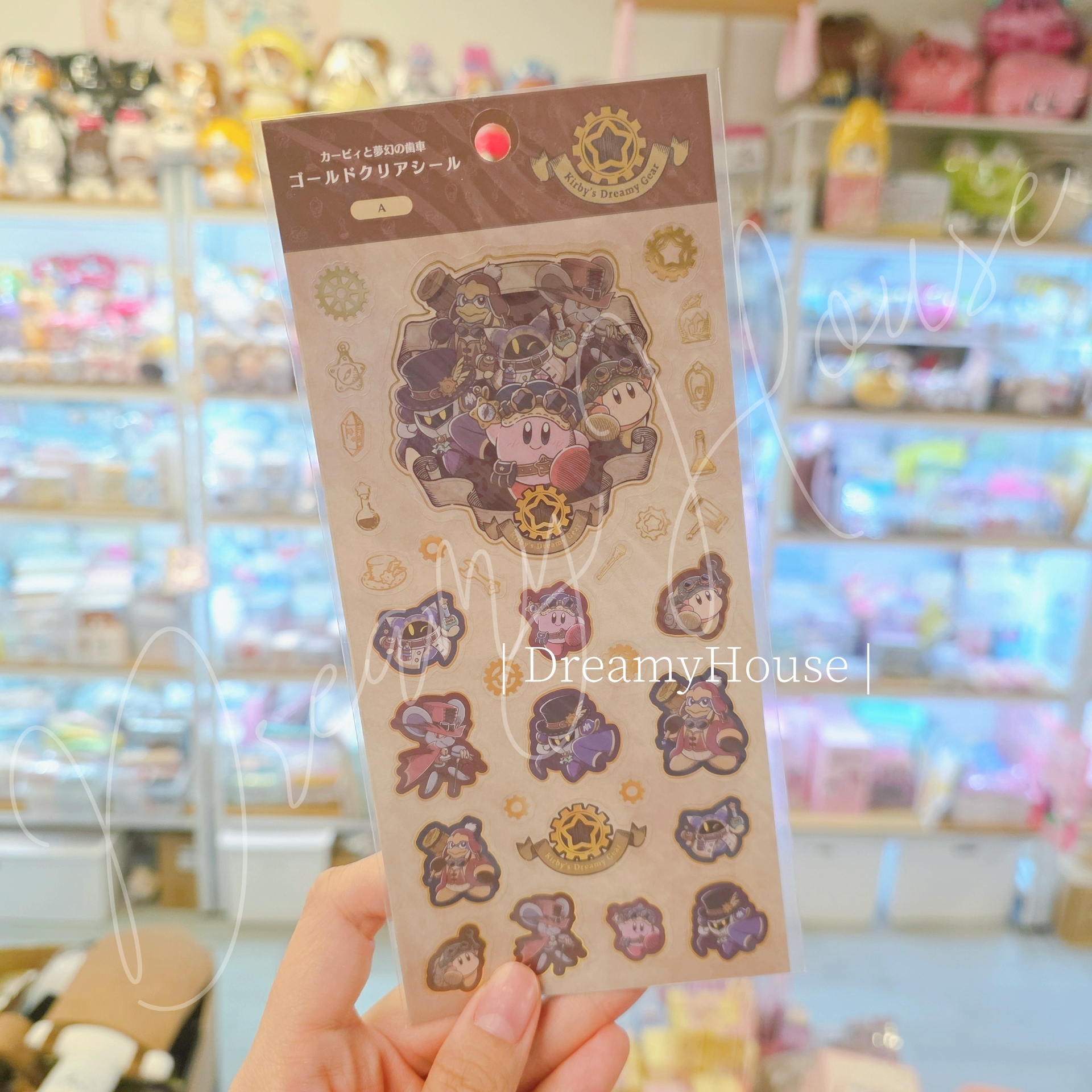 日本 Kirby ⚙️Kirby's Dreamy Gear🛠 貼紙