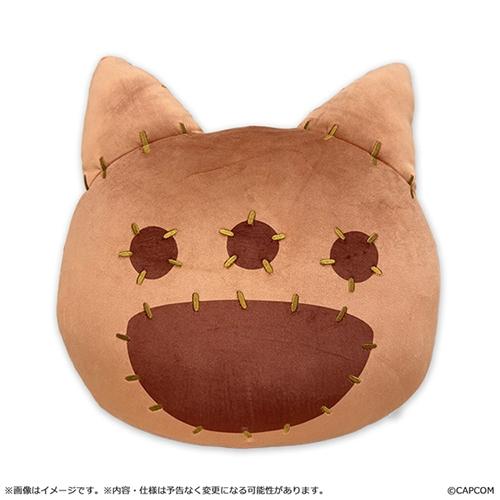Monster Hunter Wilds 貓型咕臣 Cat Shaped Cushion