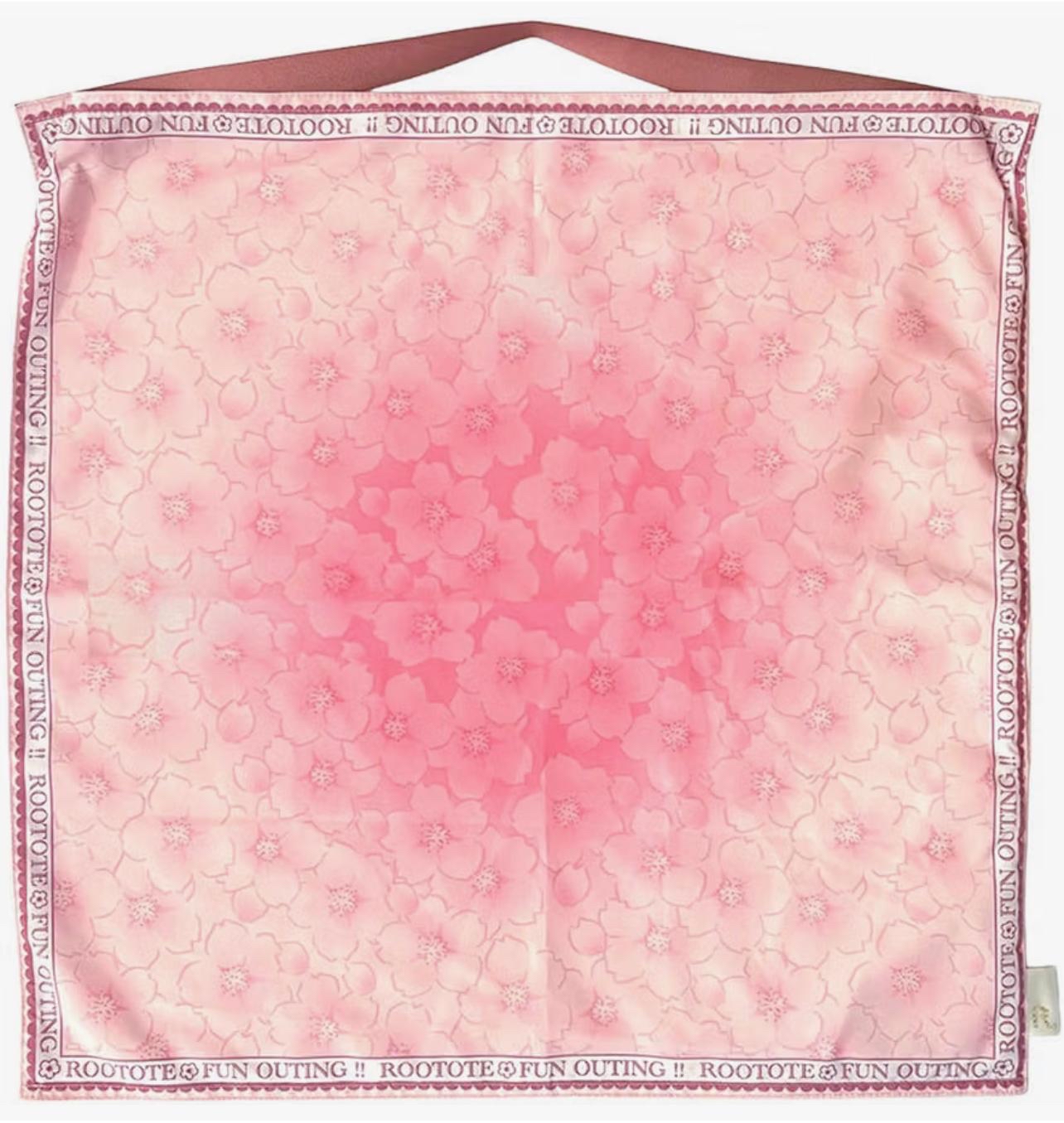 【ROOTOTE】TABLO 50超輕量絲巾袋系列-花花（5色可選）