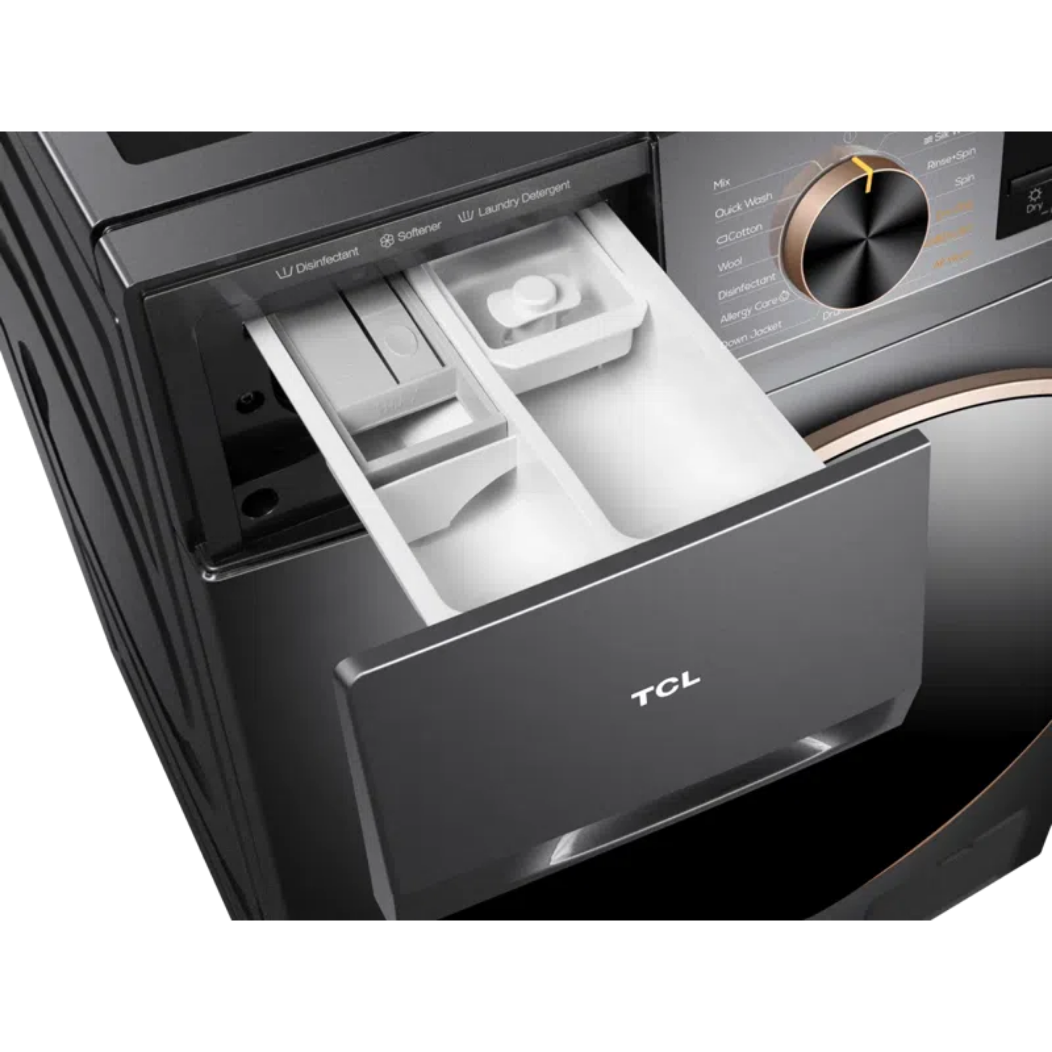 TCL 10kg/6kg Direct Drive Front Load Washer Dryer Combo (TWD100-C22DG)