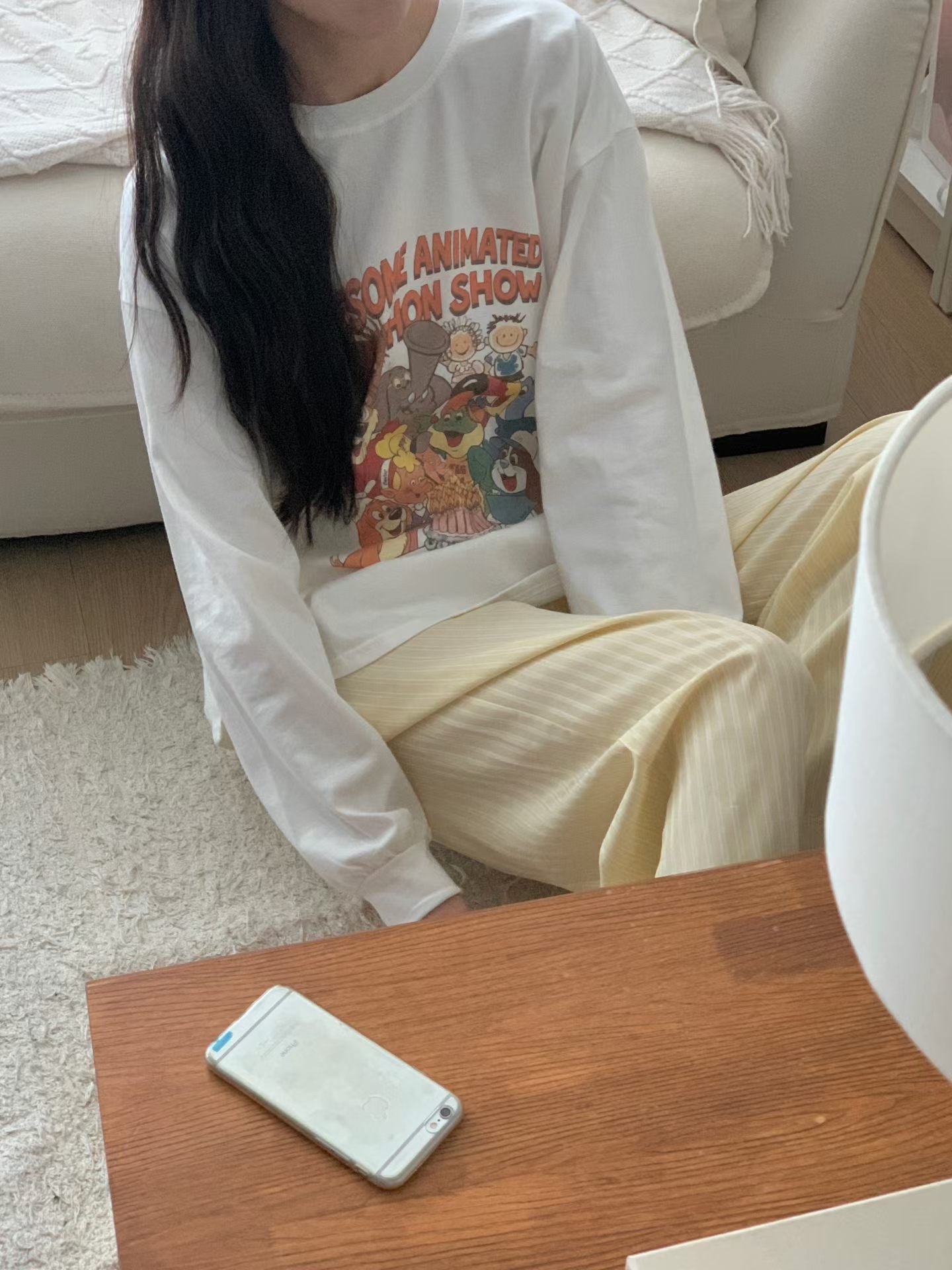 221606 公仔長袖tee