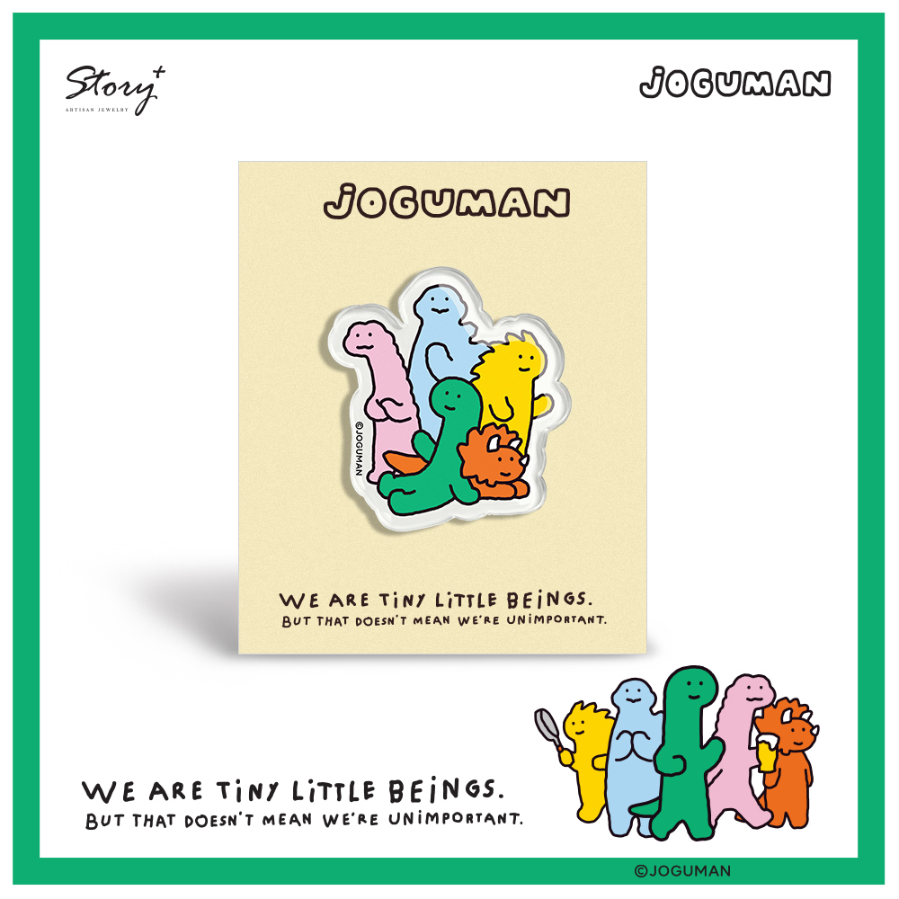 【台灣7-11 預購】JOGUMAN 壓克力磁鐵冰箱貼 (六款可選)