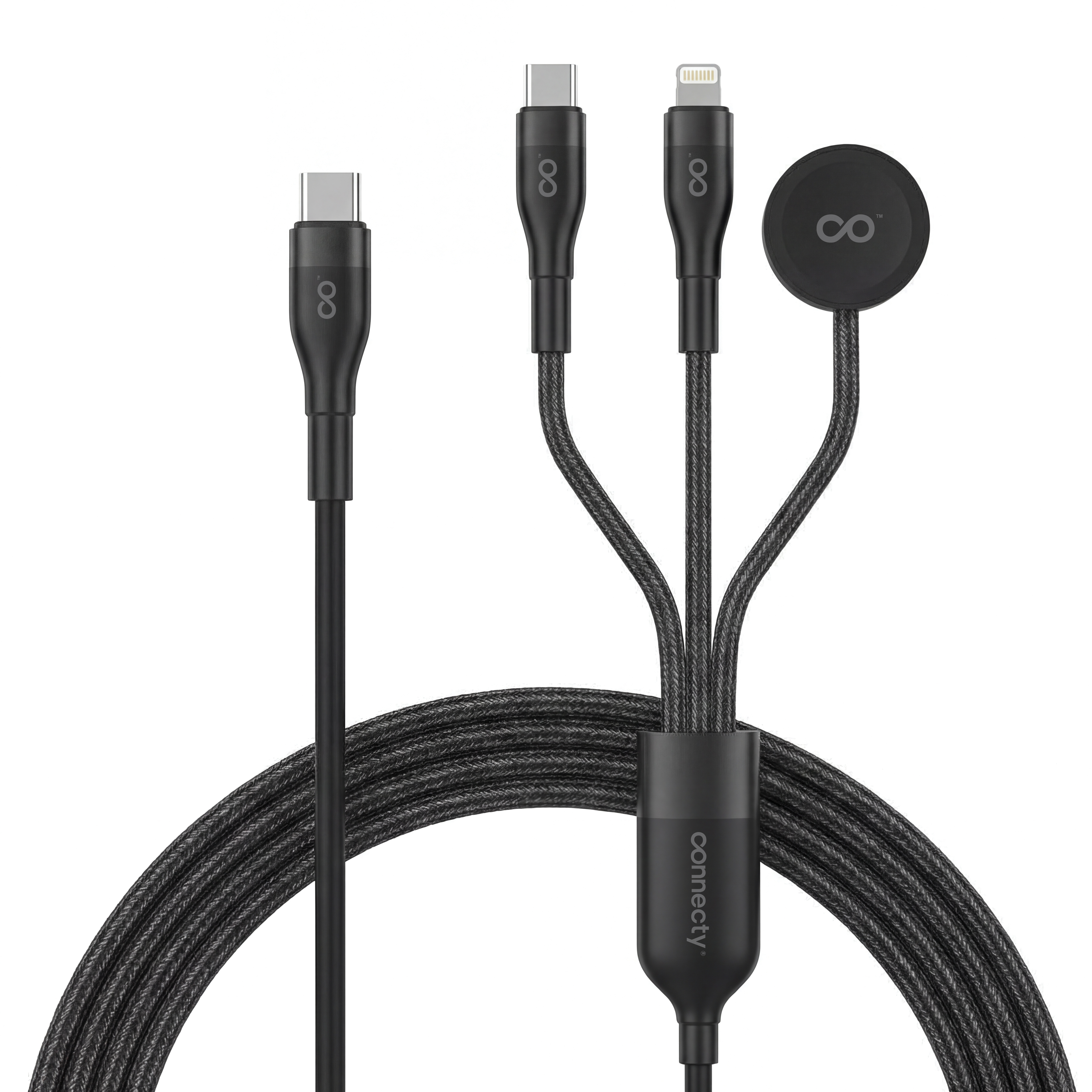 Connecty QuadLink 4-in-1 Charging Cable CC141D [預計8月中出貨]