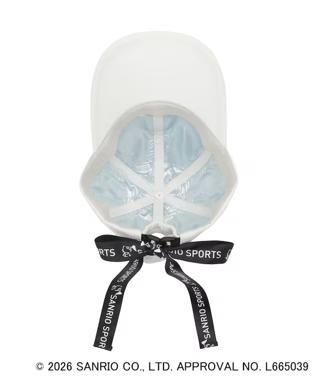 🎀【預訂】Sanrio Kitty Logo Ribbon Cap W