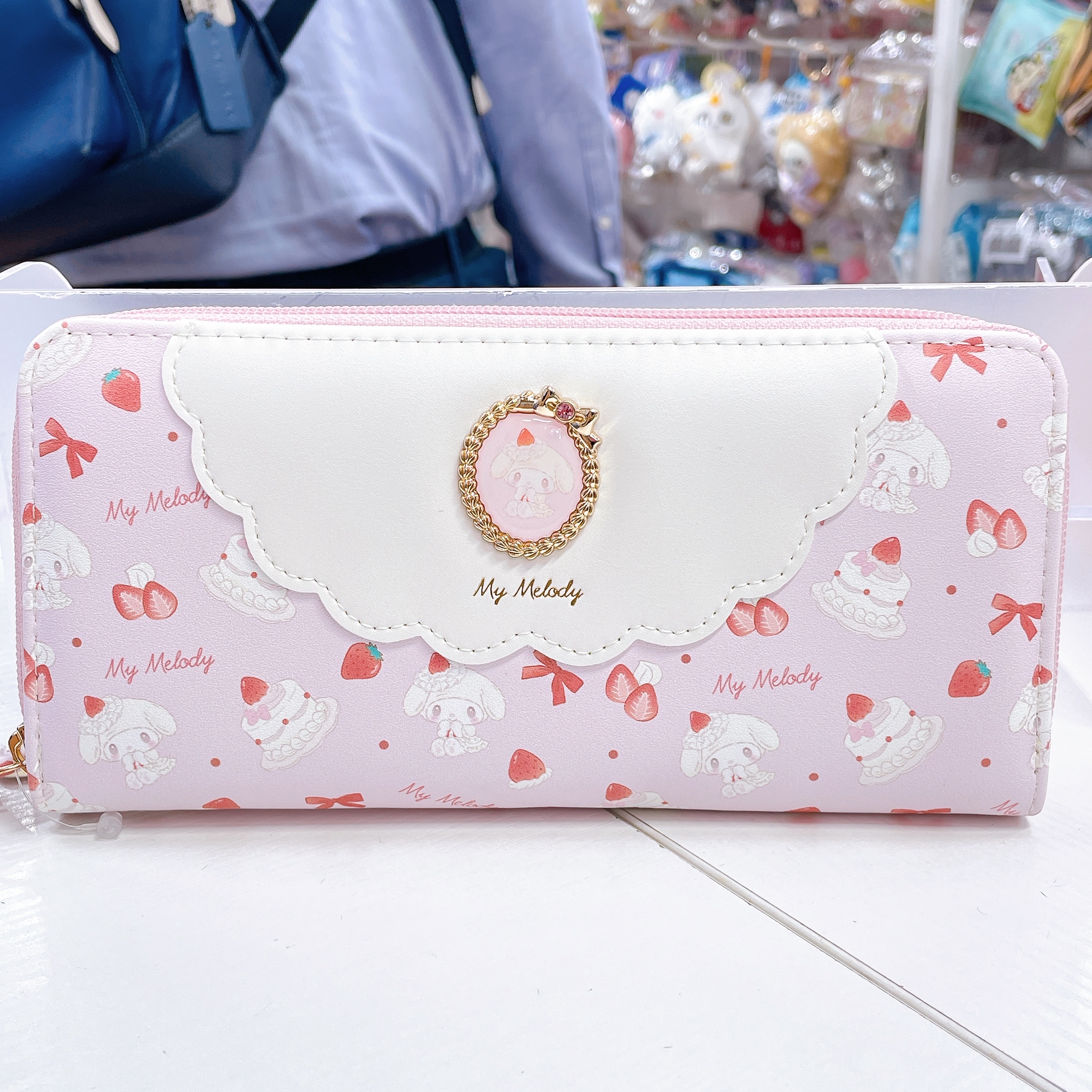 日本直送Sanrio 士多啤梨蛋糕系列銀包/長銀包