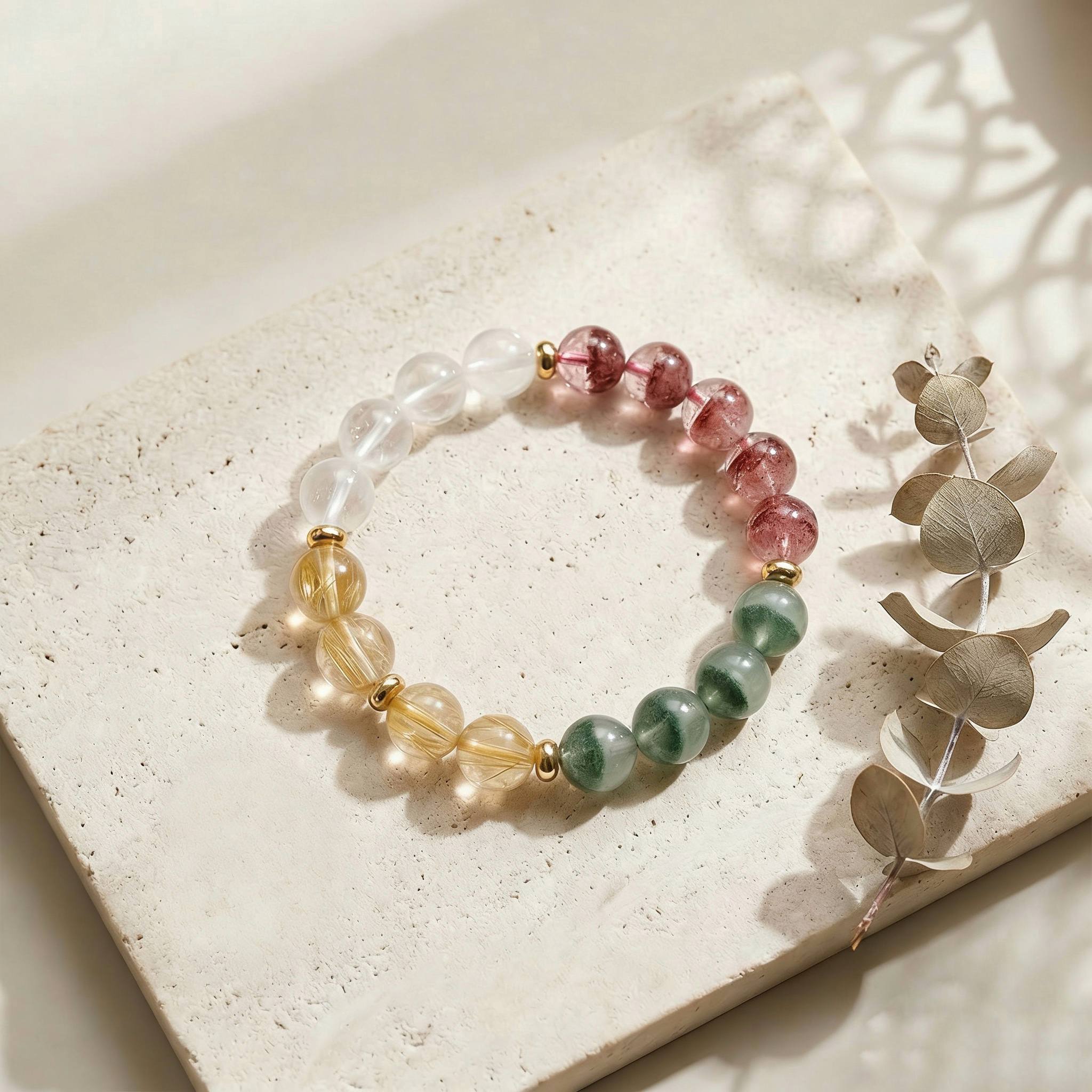 Mixed Crystals Bracelet 