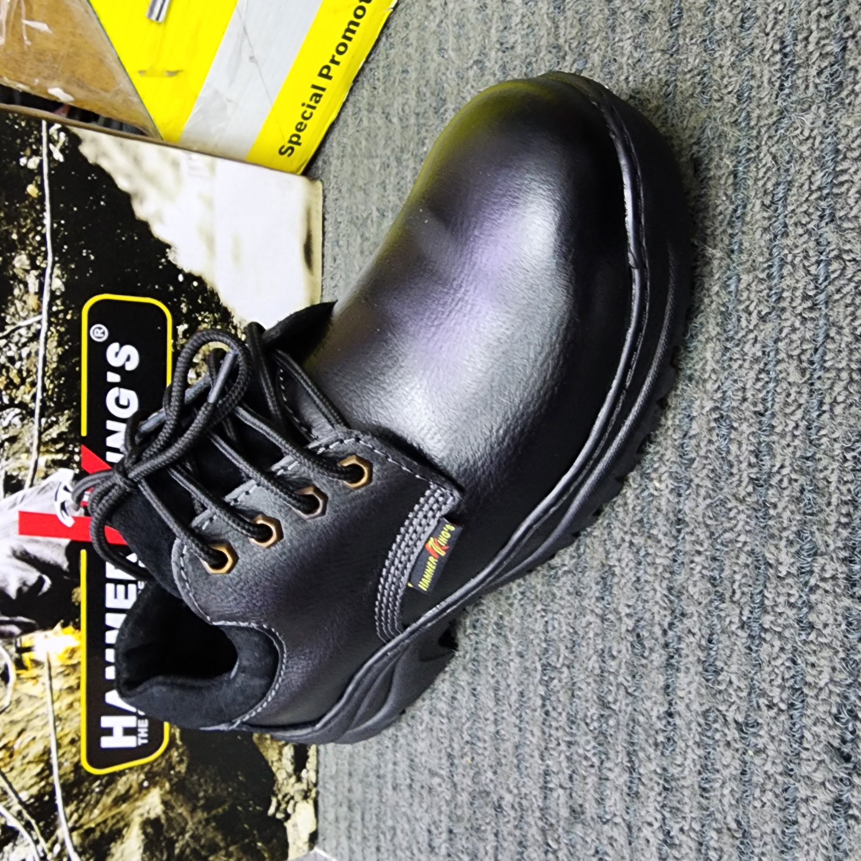 Hammer King's HK 13030 Industry Steel Toe Cap Leather Safety Shoe | Kasut Keselamatan |Kasut Keselamatan