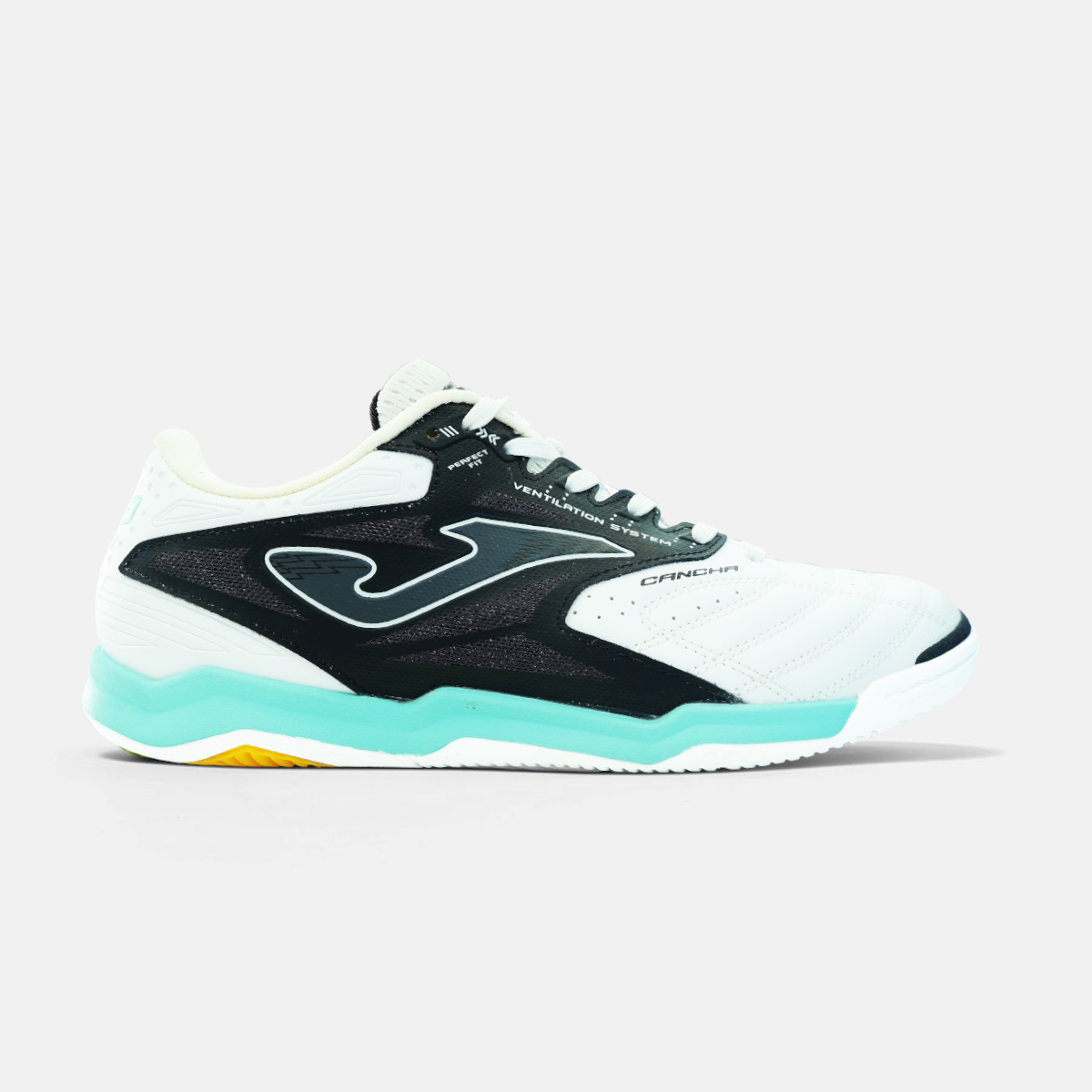 Futsal Shoes Cancha 25 Indoor White Black