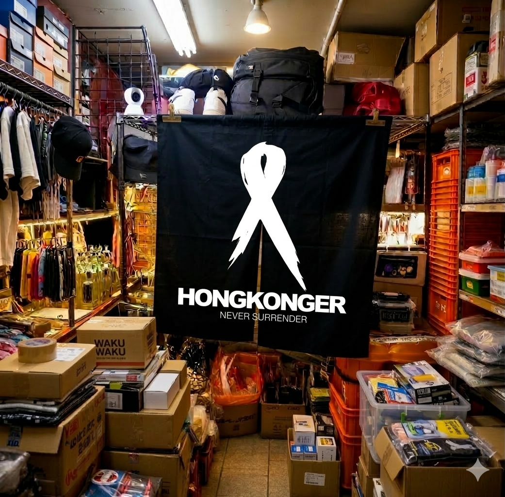 HONGKONGER Partition Curtain - 門簾掛布（可訂製尺寸）